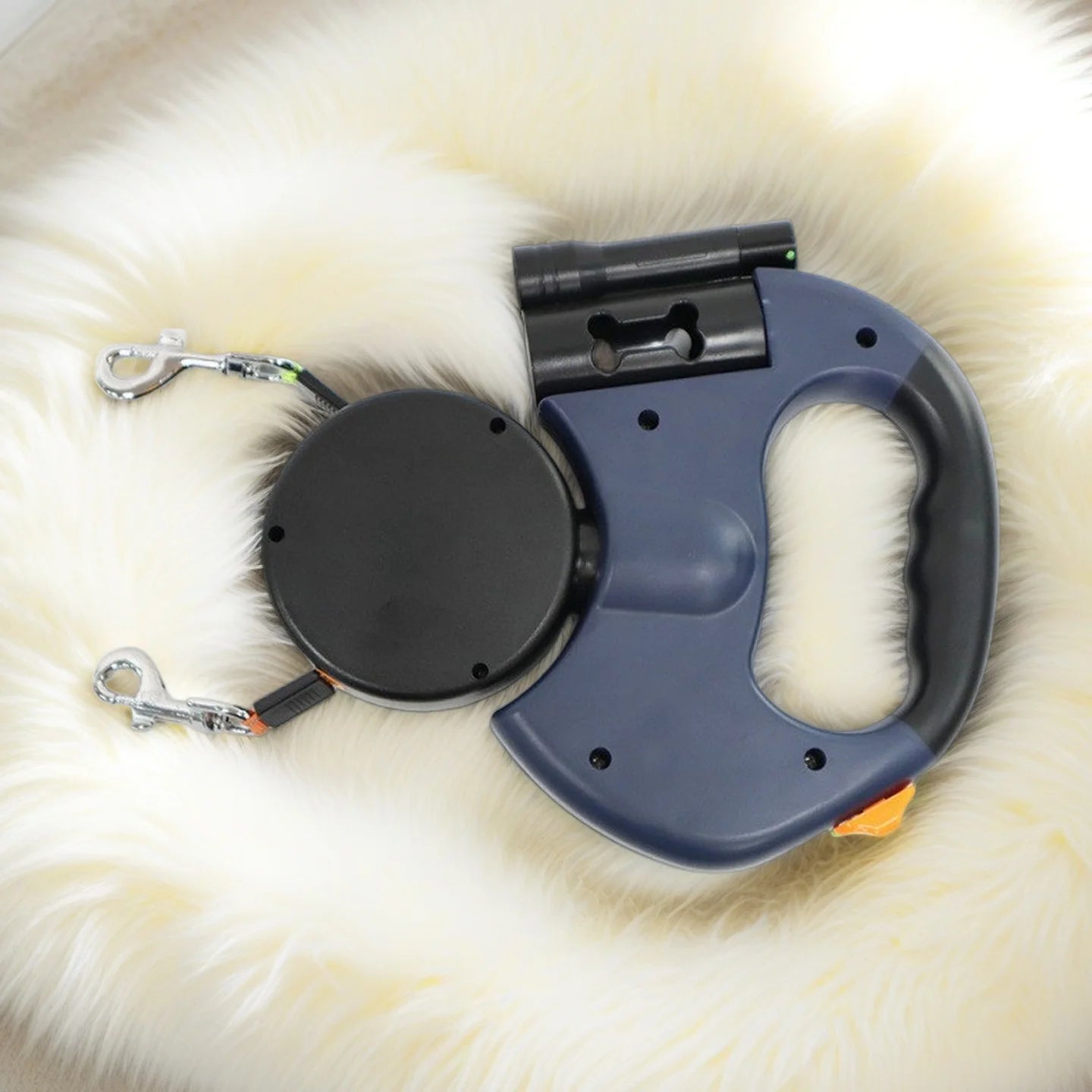 Laisse à Enrouleur Automatique avec LED Intégrée