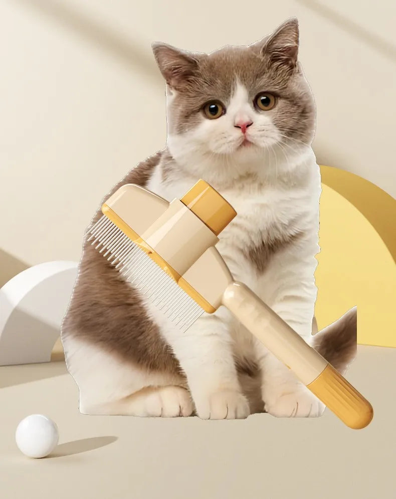 Brosse Auto-Nettoyante pour Chien et Chat