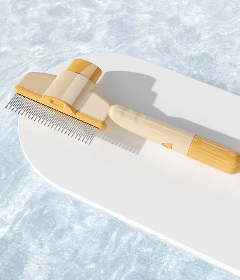 Brosse Auto-Nettoyante pour Chien et Chat