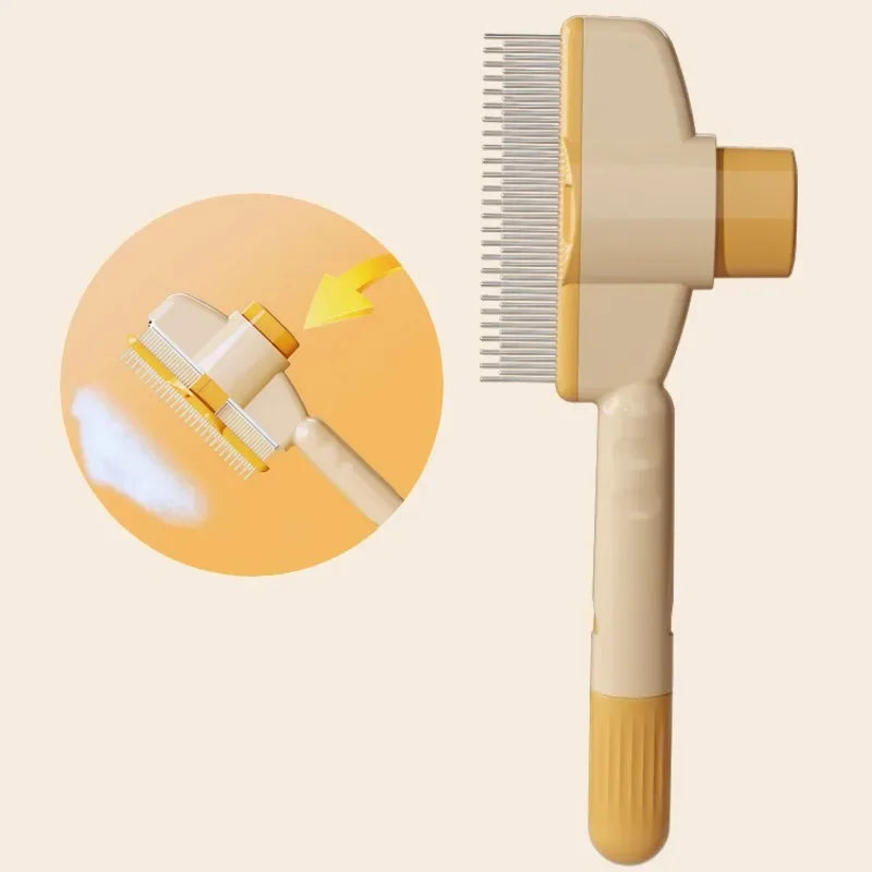 Brosse Auto-Nettoyante pour Chien et Chat